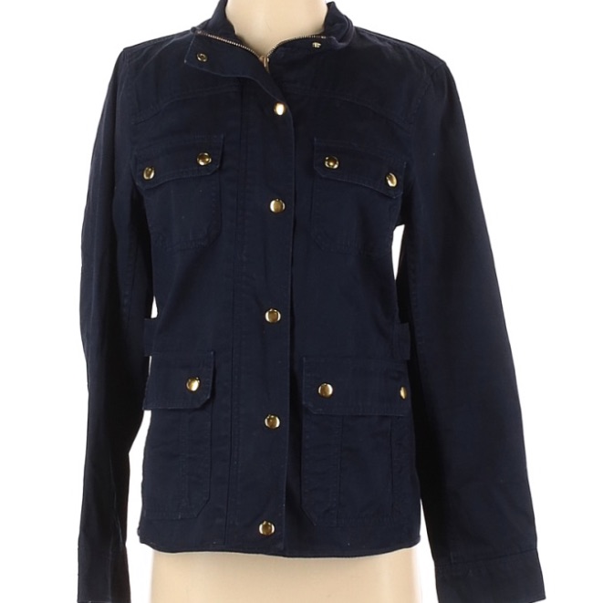 J.Crew Snap Closure Jacket